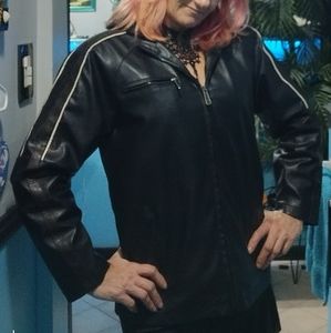 Quality faux leather jacket